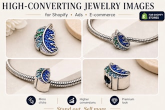retouch jewelry photos for etsy shopify and amazon