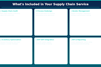 provide expert supply chain and logistics management consulting