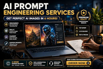 do prompt engineering , ai image generation, midjourney and dall e prompt