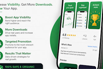build mobile app development andriod and ios app development with promotios