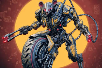 do mecha robot gundam illustrations
