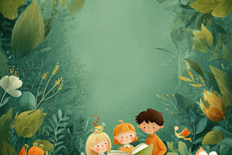 design unique children book illustrations