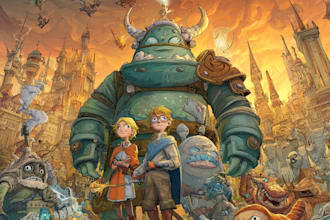 make professional cartoon book covers and fun character art