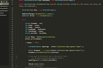 automate web tasks using selenium and web scraping