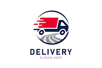 make smart and professional delivery services logo for your brand