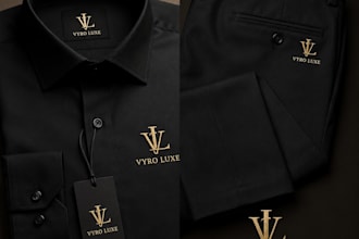 design luxury clothing brand logo