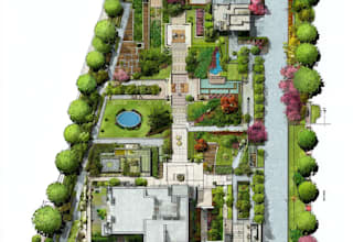 design your 2d site plan and landscape plan