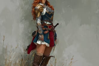 design fantasy character art and fantasy character art