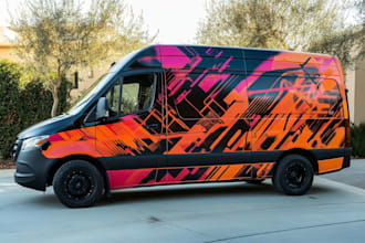make car and vehicle wrap design