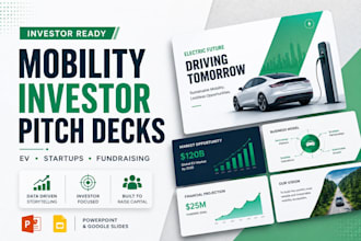 structure investor mobility pitch deck ev fundraising decks