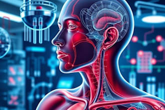 design scientific, medical, educational illustration