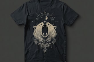 do awesome t shirt design typography graphic t shirt designs