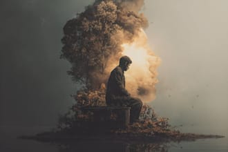 design creative music album cover art or music song artwork
