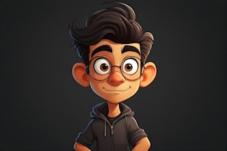 create custom  meme style funny character design