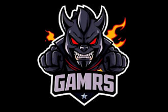 illustrate a custom tactical gaming mascot for your esports team