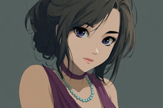 design a anime character