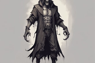 do fantasy acharacter , fantasy, and horror character art