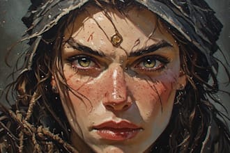 paint traditional oil painting
