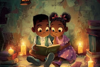 illustrate african american children book illustrations
