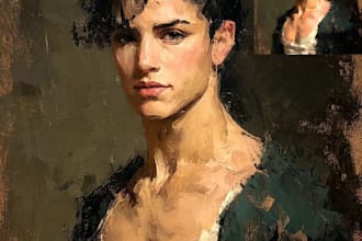 turn your photo into an oil painting masterpiece