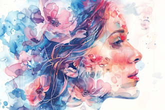 draw a watercolor illustration