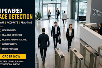 build face detection and recognition system with real time tracking