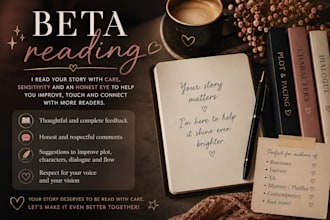 beta read your romance novel