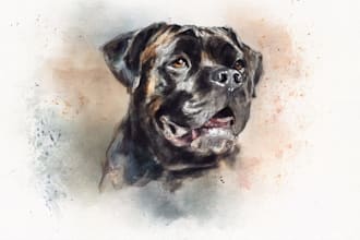 paint digital watercolour illustration