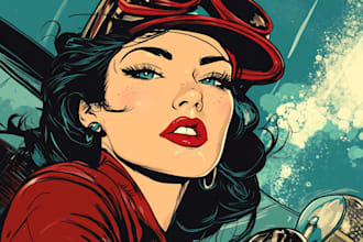 comic book art and comic book illustration comic