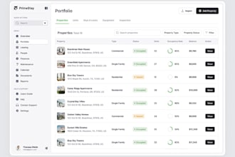 develop real estate app website and property management platform