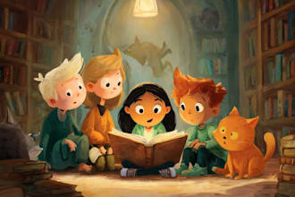 children book illustration and children book illustration