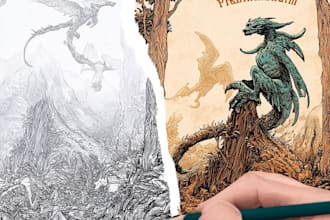draw a fantasy illustration