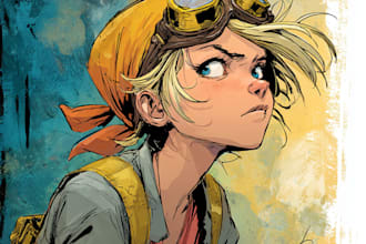 draw special comic illustration or graphic novel