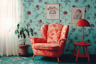 design retro vintage product and label