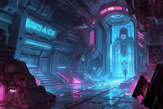 do sci fi illustration and sci fi sci fi illustration