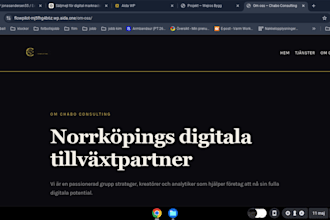 build a modern website for your business