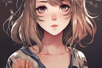 do a anime character