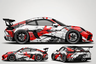 van wrap, vehicle wrap, car wrap design