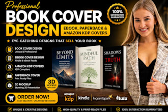 design christian book cover, ebook cover kindle amazon kdp book cover design art