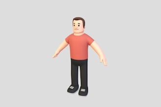 create custom 3d toy, action figure and printable stl model