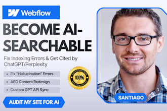 fix webflow website llm citation webflow chatgpt integration webflow redesign