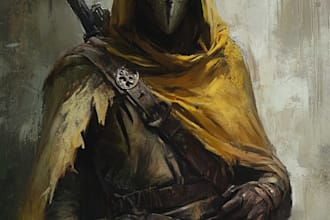 create any kind of fantasy scary horror character
