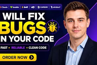 fix claude code bugs lovable web app bolt v0 cursor windsurf vibe coded website