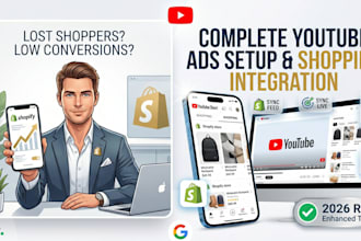 setup shopify youtube product ads and shopping to boost store sales