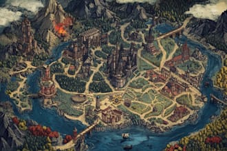 do fantasy maps and city maps