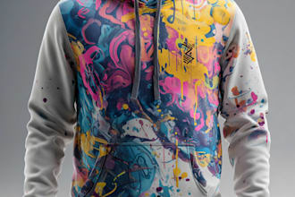 do custom hoodie design or clothing design