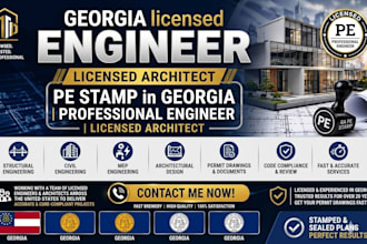 do georgia licensed engineer, structural engineer in georgia licensed architect