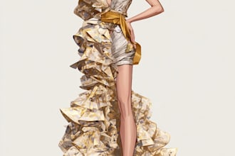 draw a fashion illustration or sketch