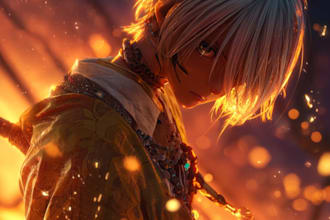 draw custom anime art  for you