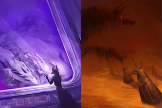 create illustrations for card games and tabletop games